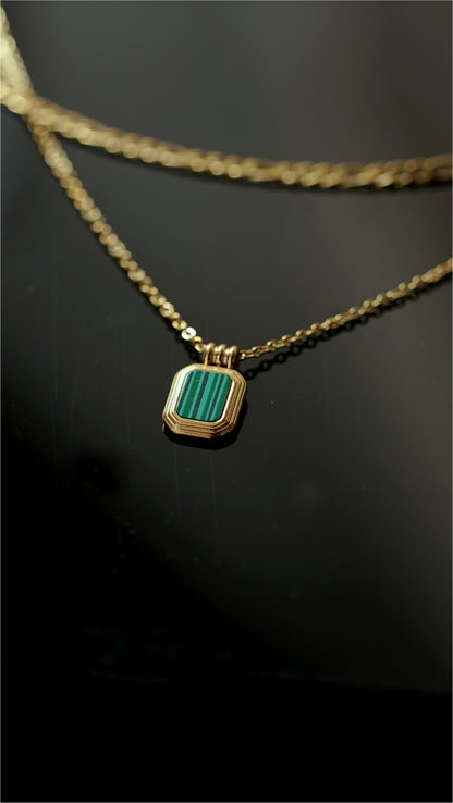 Green Pendant Necklace